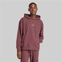 adidas Herren All SZN Cloud Jersey Kapuzenpullover Aurora Ruby/Aurora Ruby