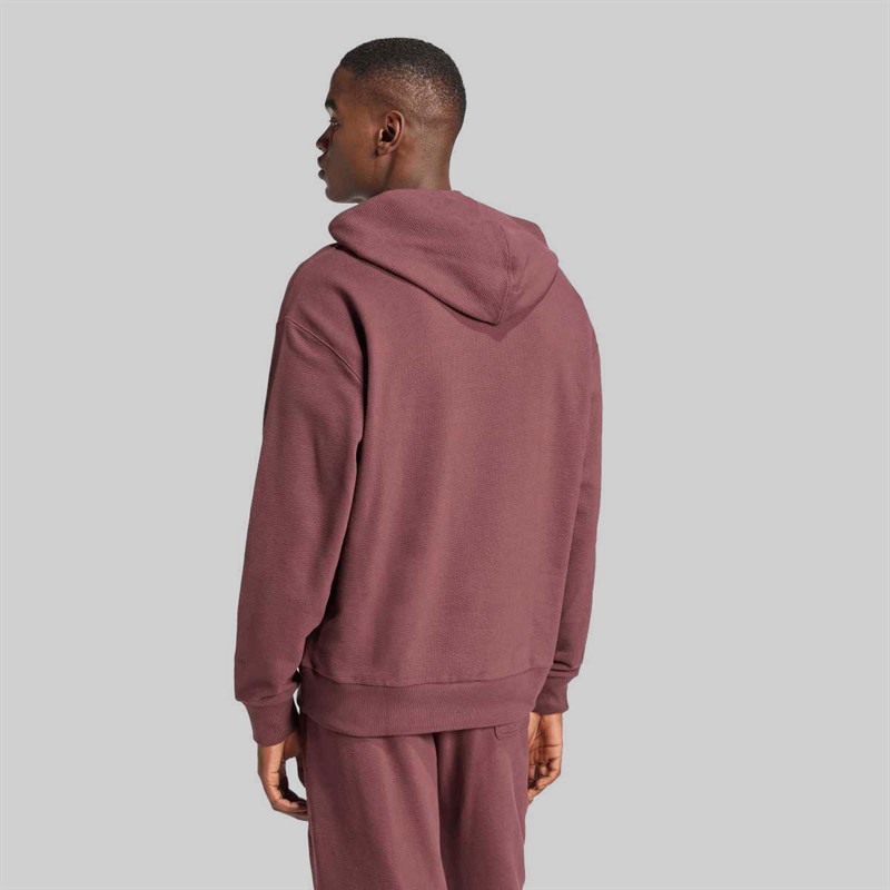 adidas Herren All SZN Cloud Jersey Kapuzenpullover Aurora Ruby/Aurora Ruby