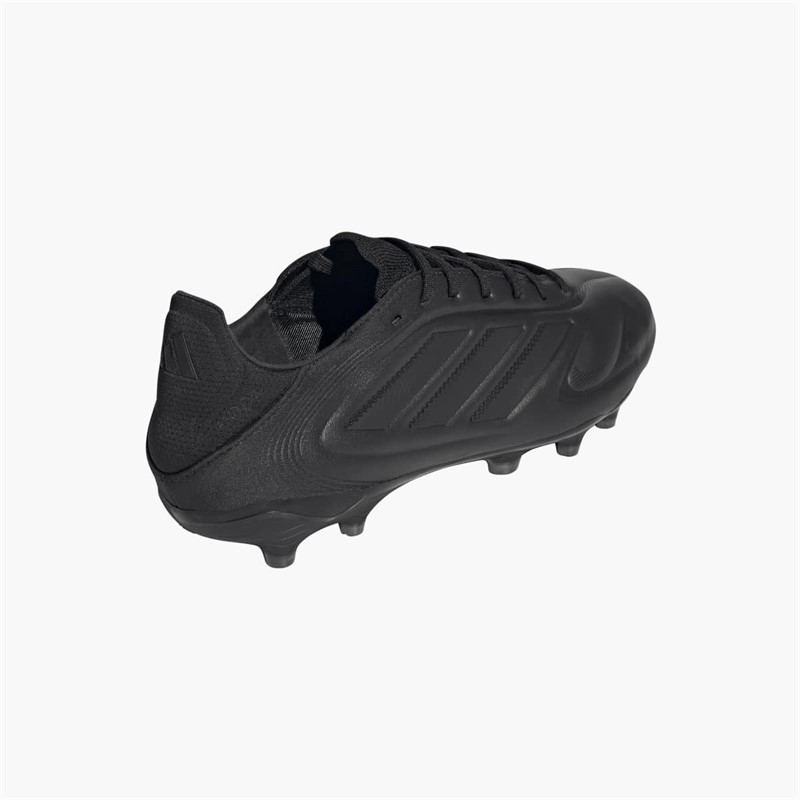 adidas Mens Copa Pure 3 Pro Black Pack FG Firm Ground Football Boots Core Black/Core Black/Iron Metallic