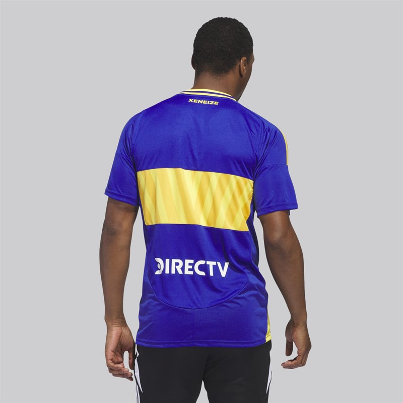adidas Mens Cabj Boca Juniors 24/25 Home Jersey Semi Lucid Blue/Bold Gold
