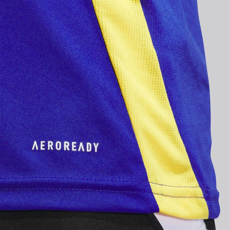 adidas Mens Cabj Boca Juniors 24/25 Home Jersey Semi Lucid Blue/Bold Gold