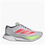 adidas Womens Adizero Boston 12 Lightstrike Pro Neutral Running Shoes Dash Grey/Lucid Red/Lucid Lemon