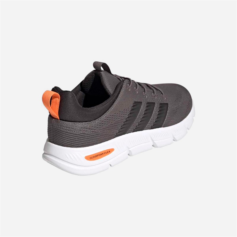 adidas Herre Cloudfoam Flex Rapidfit Træningssko Charcoal/Carbon/Lucid Orange