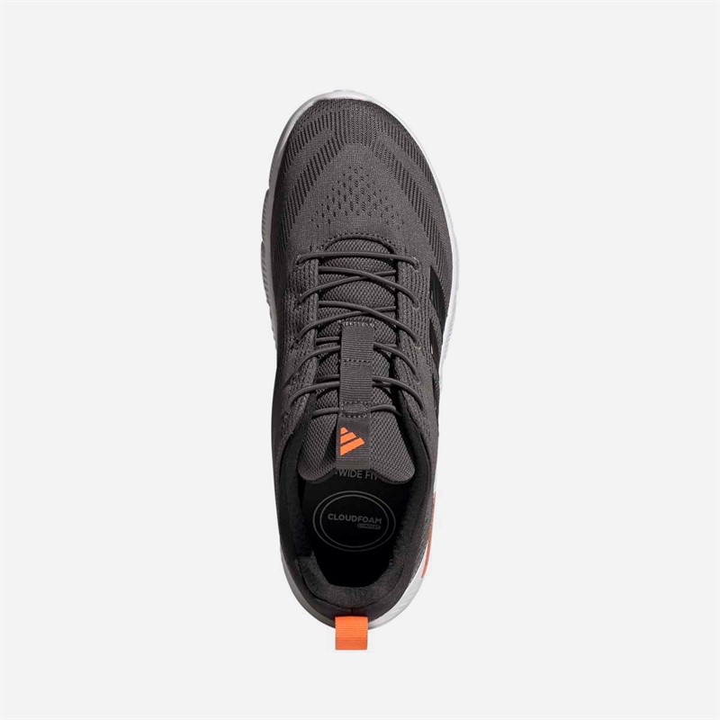 adidas Herre Cloudfoam Flex Rapidfit Træningssko Charcoal/Carbon/Lucid Orange