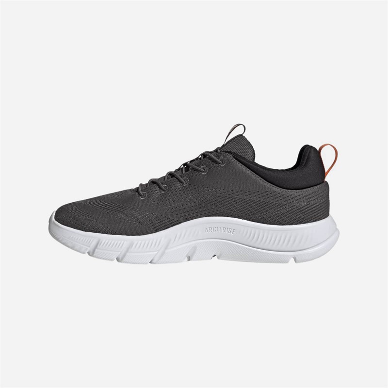 adidas Herre Cloudfoam Flex Rapidfit Træningssko Charcoal/Carbon/Lucid Orange