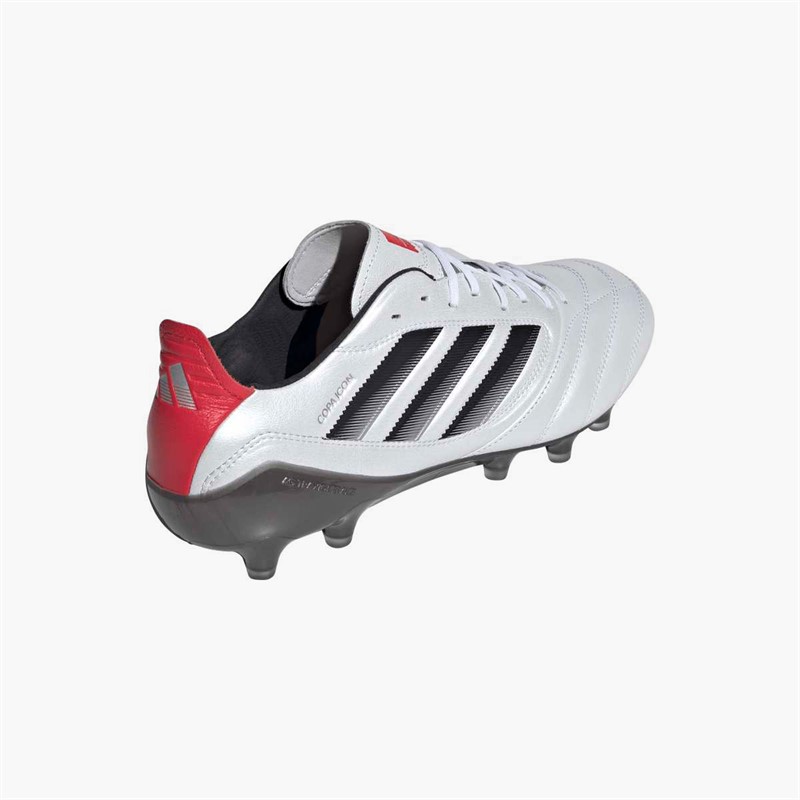 adidas Mens Copa Icon 2 Elite FG/AG Firm/Artifical Ground Football Boots Cloud White/Core Black/Pure Ruby