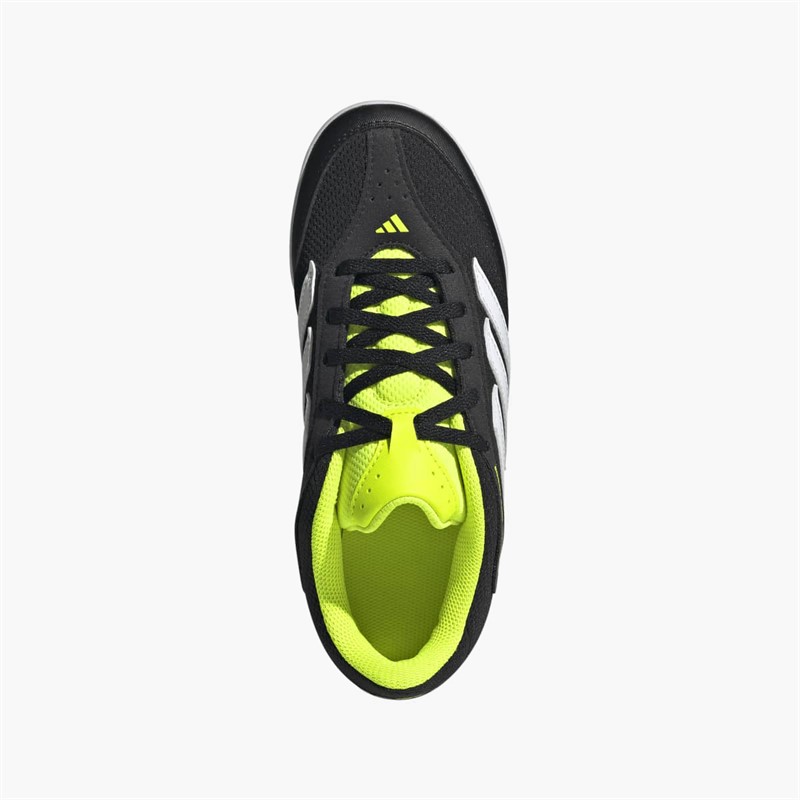 adidas Junior Copa Court League IN Indoor Football Boots Core Black/Cloud White/Lucid Lemon