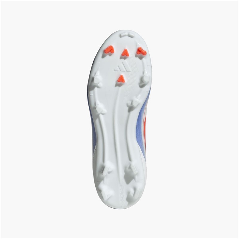adidas Junior F50 League Advancement Pack FG/MG Firm/Multi Ground Football Boots Cloud White/Solar Red/Lucid Blue