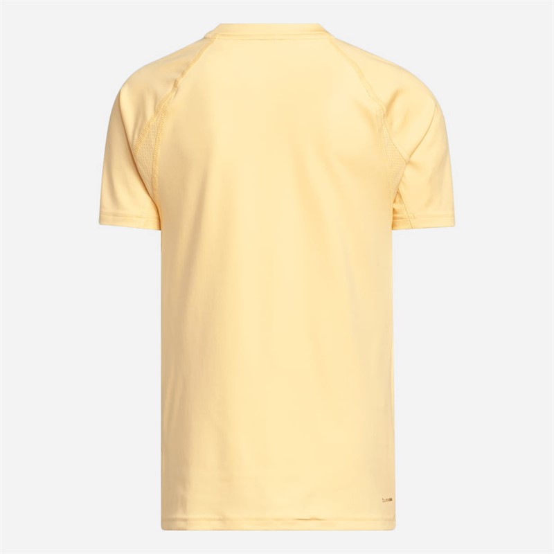 adidas Junior Girls Club Climacool T-Shirt Ice Tangerine