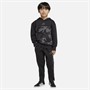 adidas Kinder Saisonale Essentials Camouflage Trainingsanzug Schwarz/Carbon