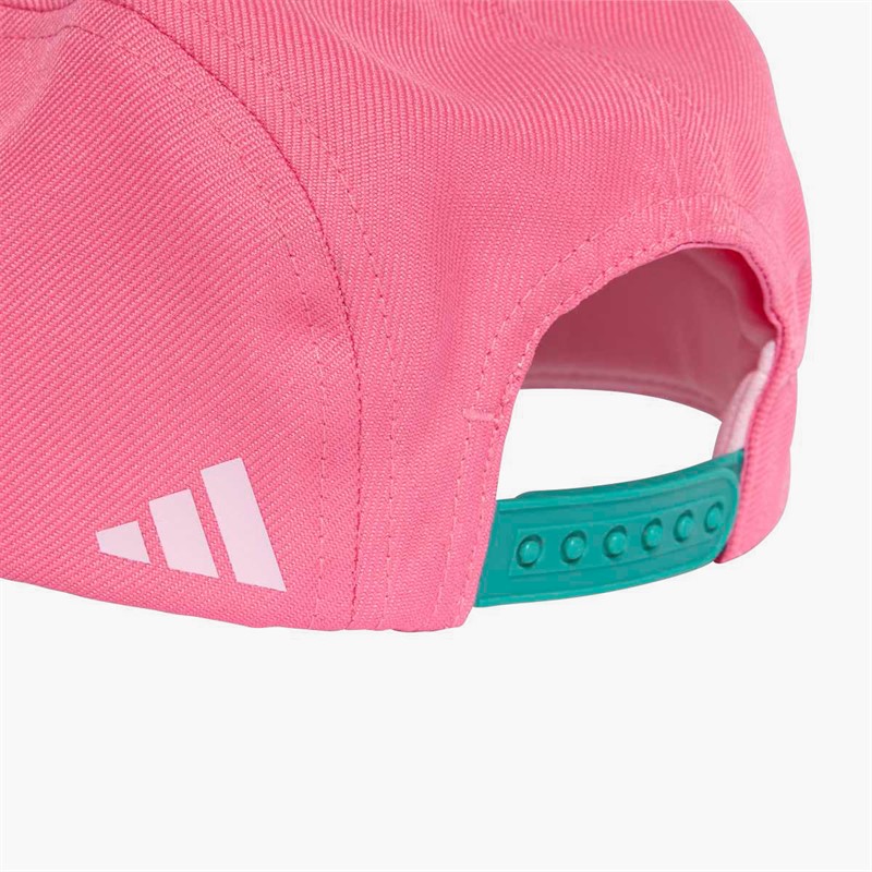 adidas Piger trykt kasket Pink Fusion/Pure Teal/Clear Pink