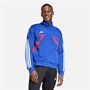 adidas Mens House Of Tiro Nations Pack Track Top Semi Lucid Blue/Pure Ruby/White