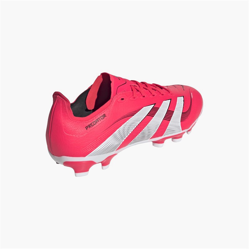 adidas Mens Predator League Pure Victory Pack MG Multi Ground Football Boots Lucid Red/White/Black
