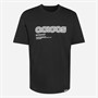 adidas Herren Motorsport Linear Grafik T Shirt Schwarz