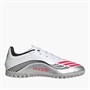 adidas Mens F50 Messi Club Prestig10 Pack TF Astro Football Boots Cloud White/Lucid Red/Silver Metallic