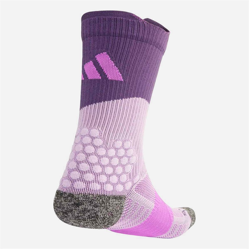 adidas RunXBoost gedämpfte Laufsocken Powder Plum/Aurora Plum/Purple Burst