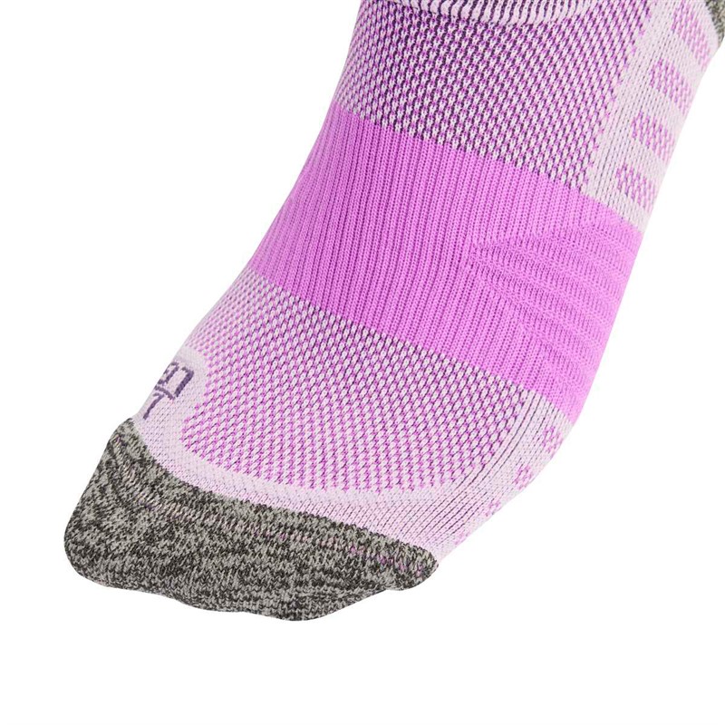 adidas RunXBoost gedämpfte Laufsocken Powder Plum/Aurora Plum/Purple Burst