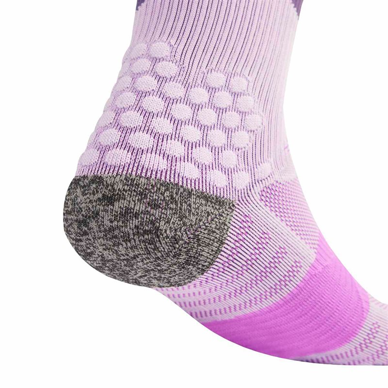 adidas RunXBoost gedämpfte Laufsocken Powder Plum/Aurora Plum/Purple Burst