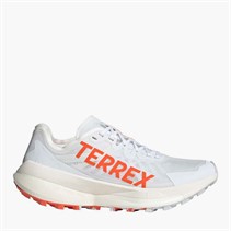 adidas Womens Terrex Agravic Speed Trail Running Shoes Cloud White/Impact Orange/Dash Grey