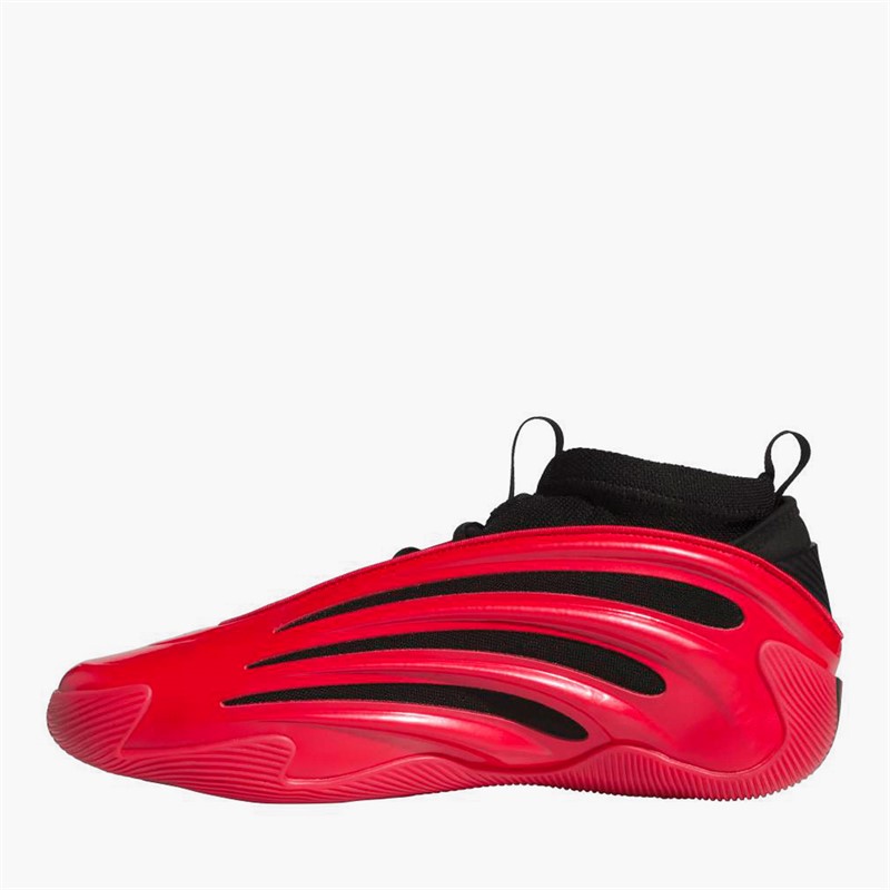 adidas Mens Harden Volume 9 'Red Metallic' Basketball Shoes Pure Ruby/Core Black/Lucid Blue