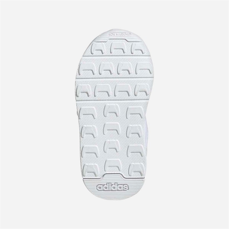 adidas Babys Tensaur Klettverschluss Sneaker Cloud White/Core Black/Grey Four