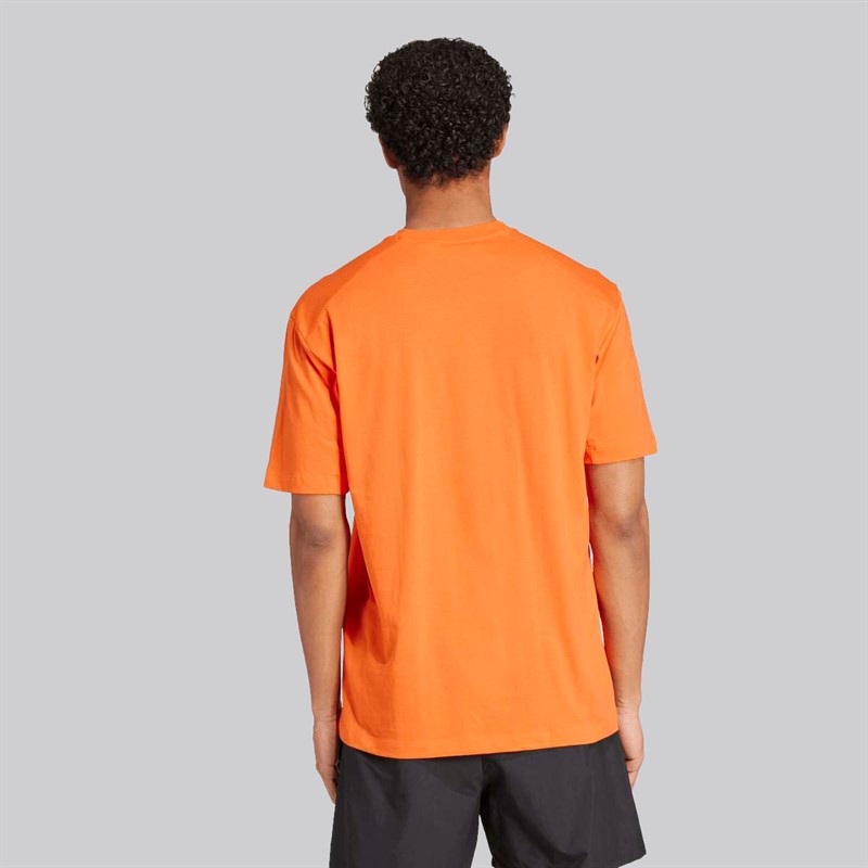 adidas Herren Terrex Classic Logo T Shirt Semi Impact Orange