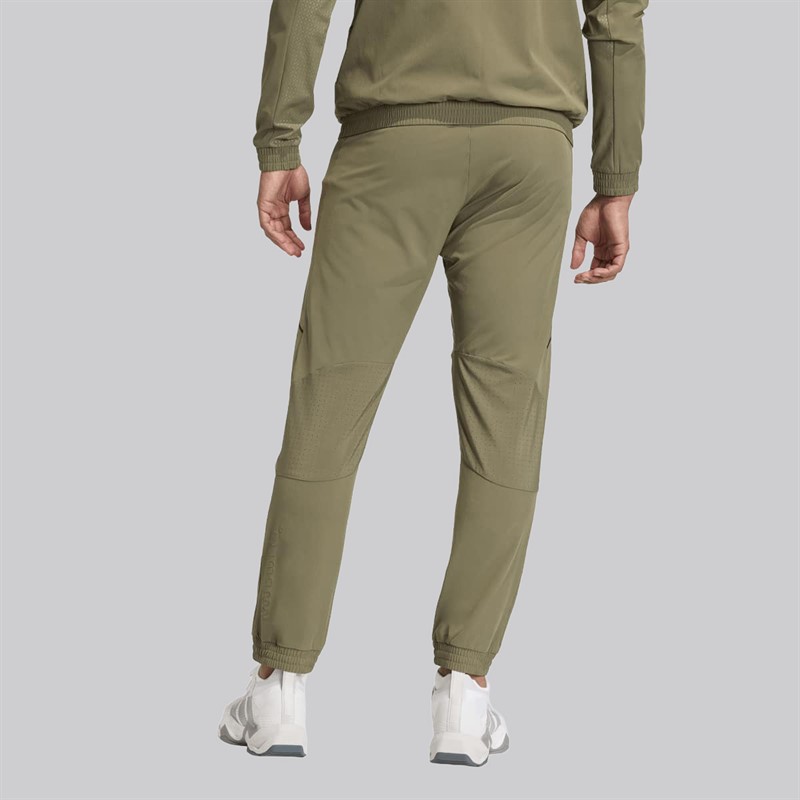 adidas Mens Tech Apparel Track Pants Olive Strata