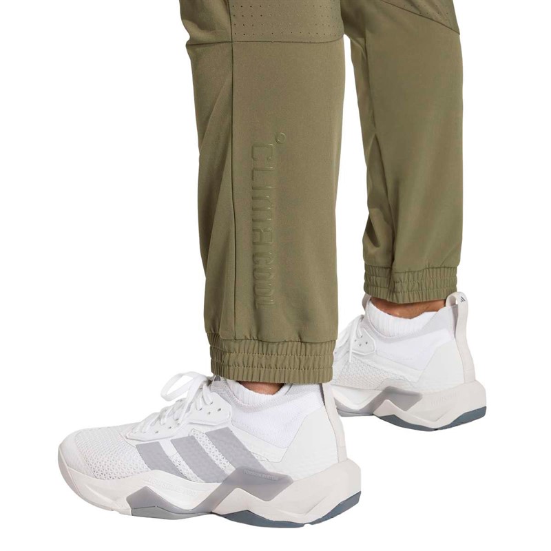 adidas Mens Tech Apparel Track Pants Olive Strata