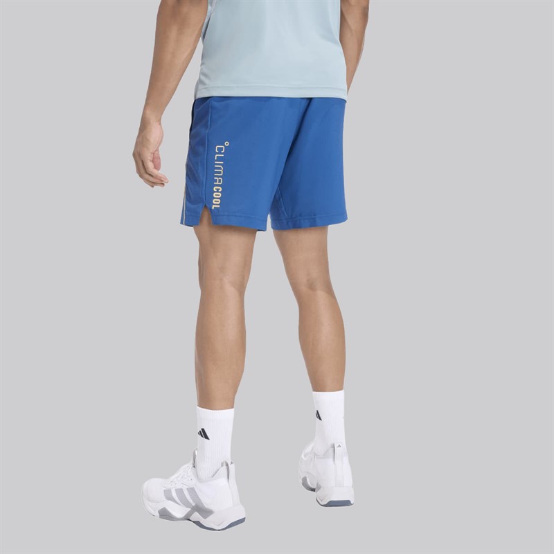 adidas Mens Tech Apparel Climacool Training Shorts Dusky Petrol/Semi Ice Tangerine/Reflective Silver