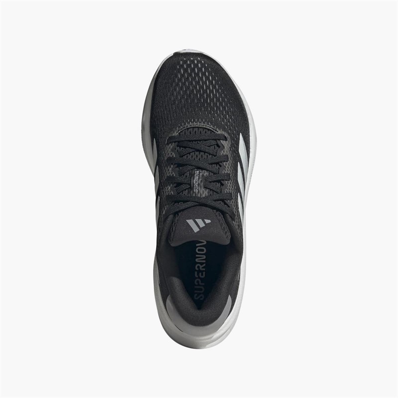 adidas Womens Supernova Stride 2.0 Neutral Running Shoes Core Black/Cloud White/Grey