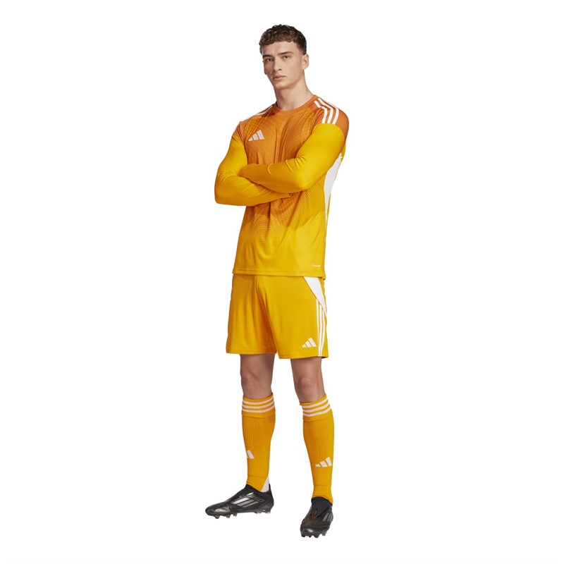 adidas Mens Tiro 24 Training Shorts Crew Orange/White