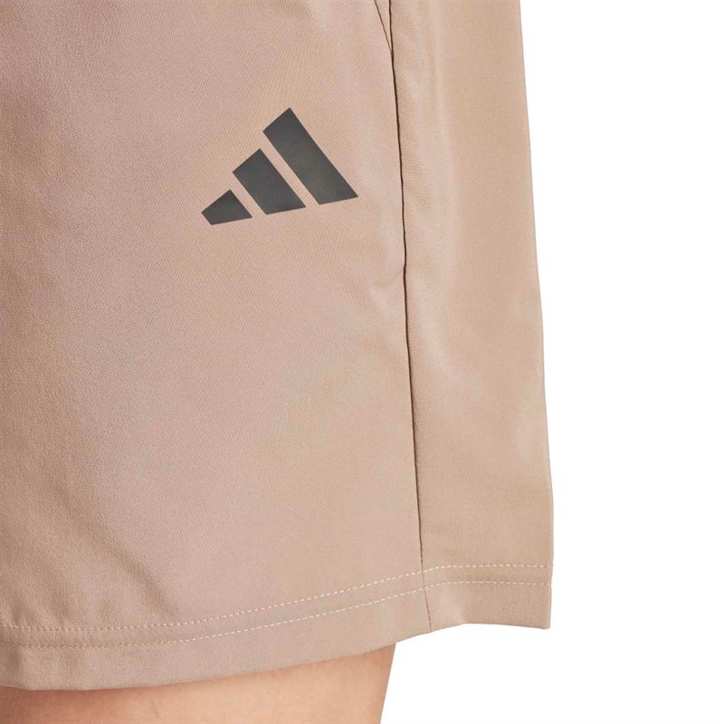 adidas Mens Train Essentials Woven Training Shorts Chalky Brown/Black