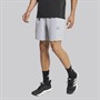 adidas Mens Workout Essentials Base Melange Woven Shorts Halo Silver Mel