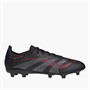 adidas Mens Predator League Stealth Victory Pack FG/MG Firm/Multi Ground Football Boots Core Black/Grey Four/Lucid Red