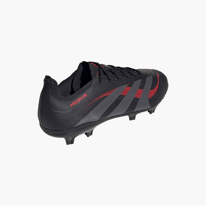 adidas Mens Predator League Stealth Victory Pack FG/MG Firm/Multi Ground Football Boots Core Black/Grey Four/Lucid Red