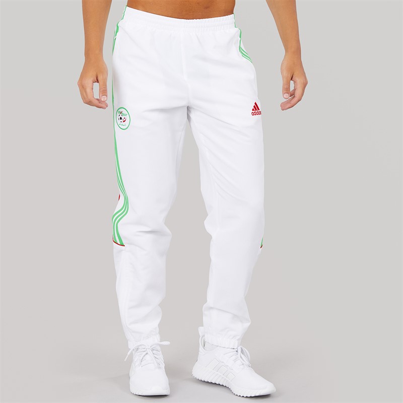 adidas Herren FAF Algerien Trainingshose Weiß