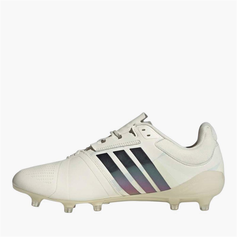 adidas Dame RS15 Avaglide FG Faste Jord Rugby Støvler Off White/Grey Four/Off White