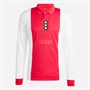 adidas Herren AFC Ajax Amsterdam 125 Jahre Jubiläum Langarm Trikot Weiß