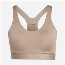 adidas Damen Optime Essentials Workout High Support Sport BH Chalky Brown