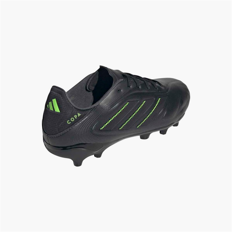 adidas Junior Copa Pure 3 League Electric Stealth Pack FG/MG Faste/Multi Jord Fodboldstøvler Core Black/Dgh Solid Grey/Lucid Lemon