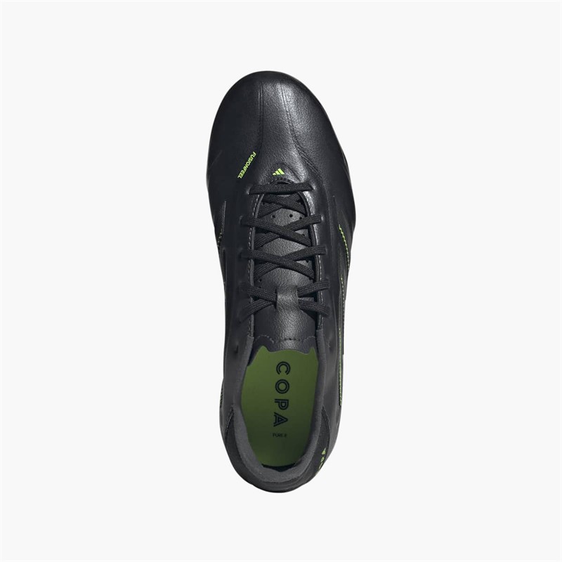 adidas Junior Copa Pure 3 League Electric Stealth Pack FG/MG Faste/Multi Jord Fodboldstøvler Core Black/Dgh Solid Grey/Lucid Lemon