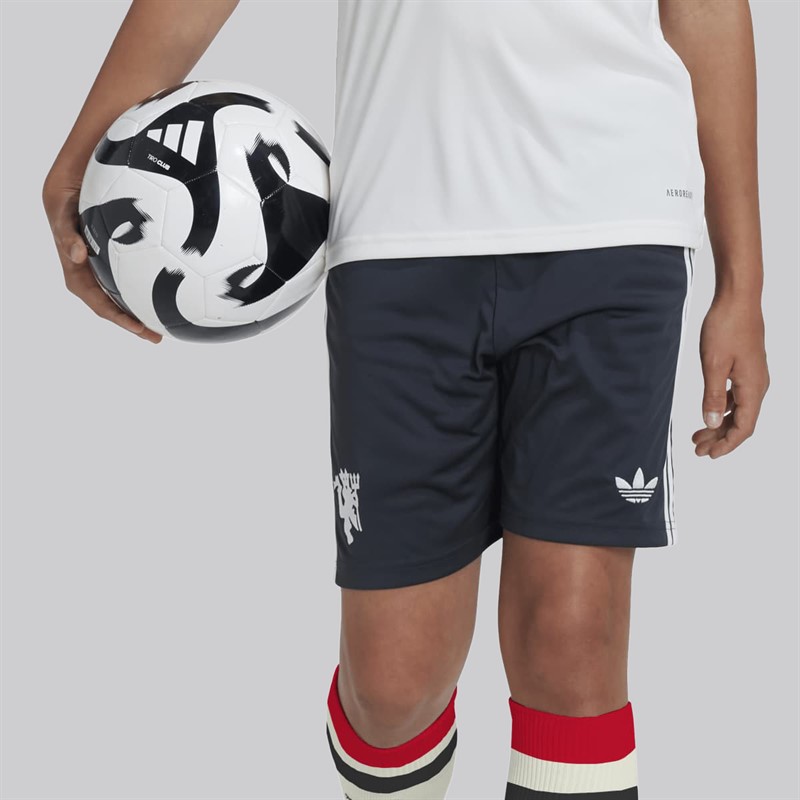 adidas Junior Drenge MUFC Manchester United 24/2 Tredje shorts Carbon