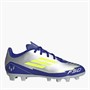 adidas Junior F50 Club Messi La Vida Rapida Pakke FG/MG Fast/Multi Jord Fodboldstøvler Silver Metallic/Solar Yellow/Lucid Blue