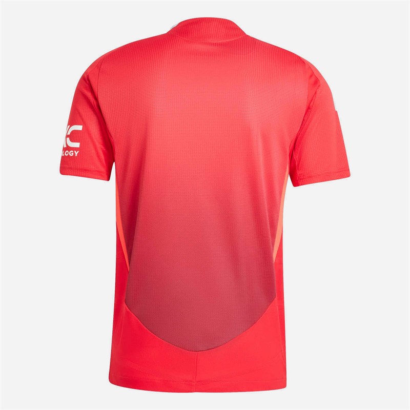 adidas Herren MUFC Manchester United 24/25 Heim Authentisches Trikot Mufc Red/Bright Red