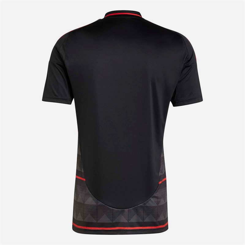 adidas Herren FCU 1FC Union Berlin 24/25 Auswärtstrikot Schwarz/Vivid Red