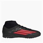 adidas Herren F50 Club Mittelhoher Schnitt Stealth Victory Pack Kunstrasen Fußballschuhe Core Black/Lucid Red/Schwarz