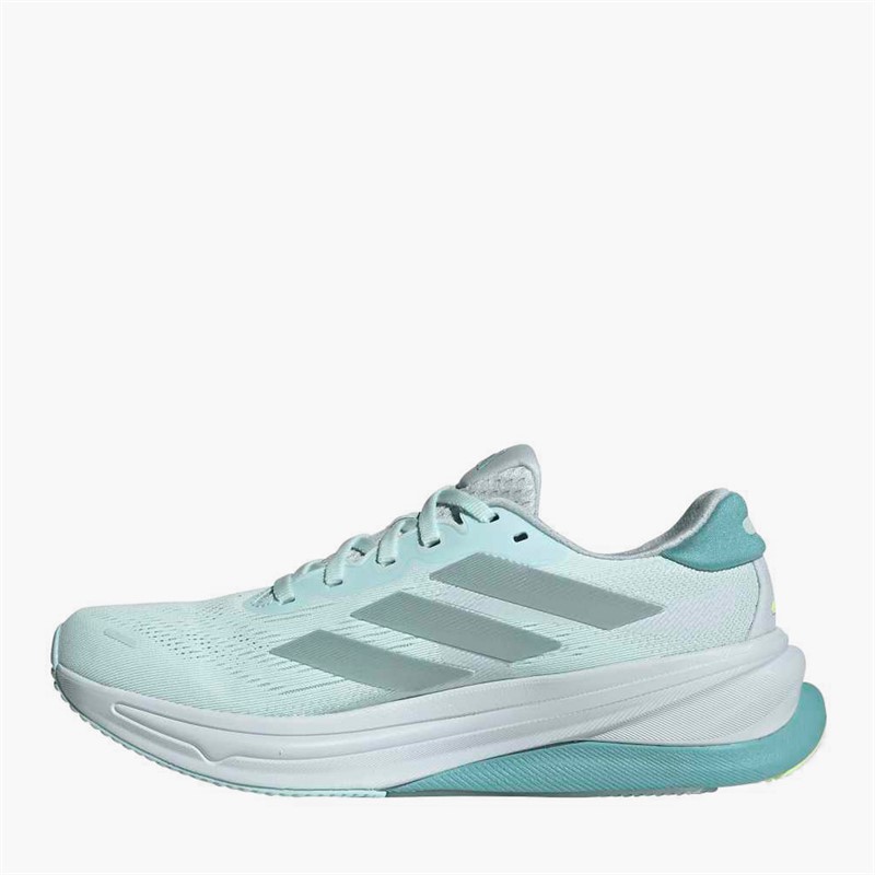 adidas Womens Supernova Solution 2.0 Neutral Running Shoes Halo Mint/Magic Grey Met/Mint Ton
