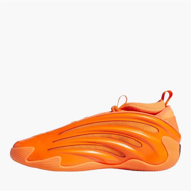 adidas Mens Harden Volume 9 'Dynamo' Basketball Shoes Solar Orange/Core Black/Collegiate Purple