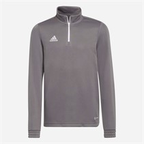 adidas Drenge Junior Entrada 22 1/4 Zip Træningsbluse Team Grey Four