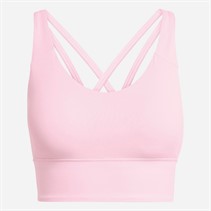 adidas Damen 3 Streifen Studio All Me Leichter Sport BH True Pink